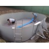 Ovalni montažni bazen GRE - set (dubina 1.32m)